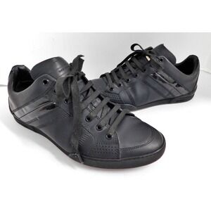 Dior Homme B18 Sneakers Trainers Black Leather Mens Sz EU 39 US 7‎